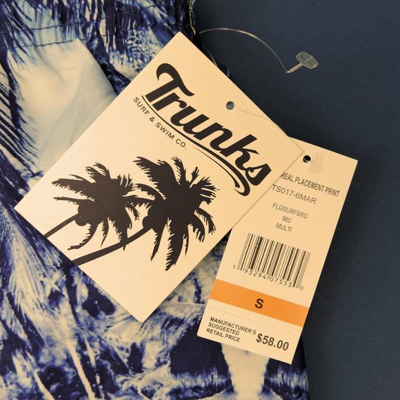 Trunks Surf and Swim Co. Men’s Bathing Suit NWT - Picture 3 of 3